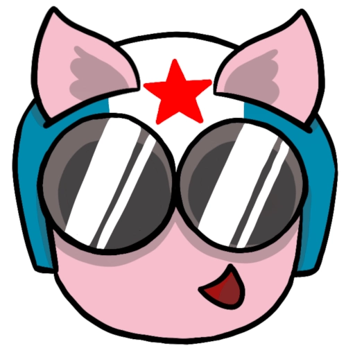 Falling Pig